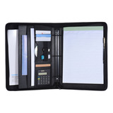 Pasta De Portfólio Pu Note Professional Pad Organizer Padfol