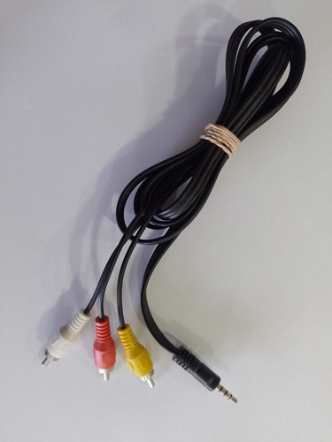 Cable Mini Plug Jack 3.5 A 3 Rca Para Tv Audio Vídeo