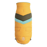 Gf Pet Perro Chaqueta Alpine Puffer Amarillo X-pequeño