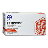 Tamsulosina 0.4 Mg Fedpros Liberación Prolongada 20 Cápsulas