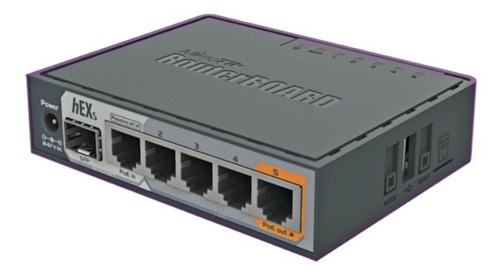Mikrotik Router Vpn Gigabit De 5 Puertos Rb760igs