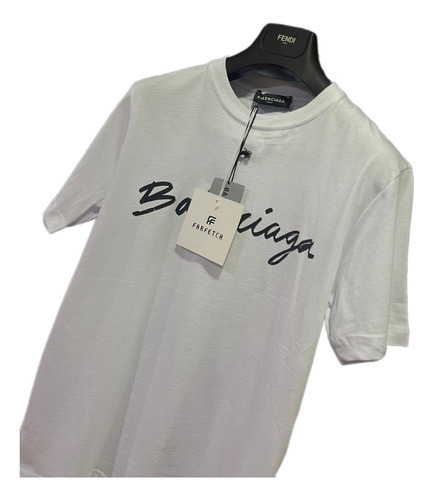 Camiseta Balenciaga Cuello Redondo Hombre 