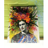 Cuadro Decorativo Canvas 55x40 Cm - Frida Khalo Art