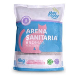 Arena Ultra Aglutinante P Gatos Stay Happy 2kg Aroma Lavanda