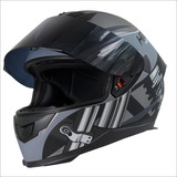 Casco Hro 511 Factory Negro Gris Mate Rider One