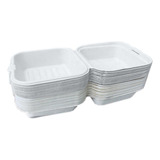 Cajas Bagasee Clamshell Para Llevar Hamburguesa Sushi, 6 X 6