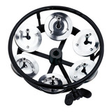 Meinl Thh1bk Pandero Para Contratiempos Hi Hats De Batería Color Negro