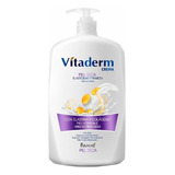  Crema Corporal Vitaderm 500 Ml Fragancia Elastina Y Colageno