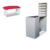 Mueble Manicura + Porta Esmaltes + Apoya Manos