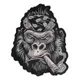 Gorilla Smoking Cigar Con Bandana Para La Cabeza 10.0 X