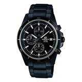 Reloj Casio Edifice Efr-526bk-1a1v Hombre 100% Original 