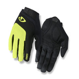 Guante De Bicicleta Giro Bravo Gel Lf Hi Yellow Talla L