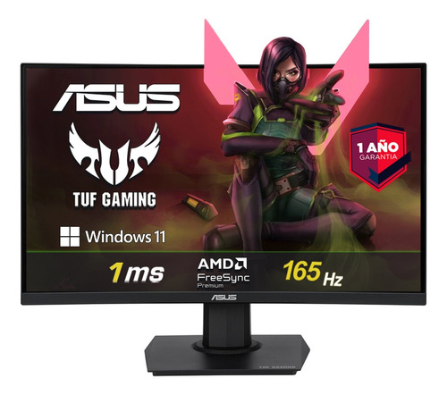 Monitor Asus Curvo Tuf Gaming Vg24v Amd Freesync Premiun