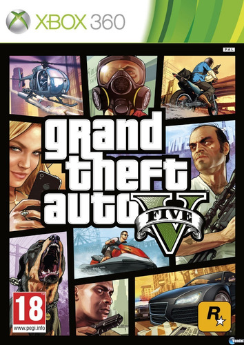 Gta 5 Grand Theft Auto 5 Xbox 360, Físico