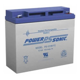 Batería De Respaldo Ul De 12v 18ah Power Sonic Ps-12180