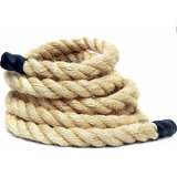 Corda Sisal Escalada 40mm X 6m Rope Climb Cross Funcional