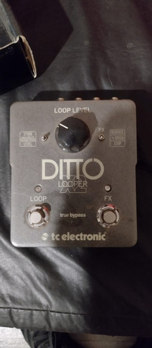 Pedal Ditto Looper X2 Tc Electronic