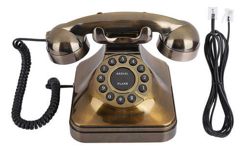 Wx-3011 Telefone Com Fio De Mesa Retrô Telefone Vintage Para