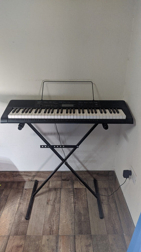 Teclado Casio Ctk 2300 + Soporte + Atril + Cuad Pentagramado