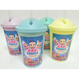 Vasos Milkshake Souvenirs - Bebes Llorones (20 Unid)