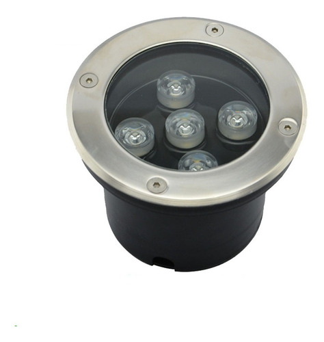 Lampara Empotrado Led Piso 5w Luz Calida O Blanca 110v