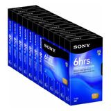 Sony 12t120vr Casetes Premium Vhs De 120 Minutos (paquete De