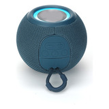 Bocina Bluetooth Inalámbrica Portatil Moreka M-337 Color Azul
