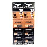 Pack Duracell Doble Aa Extra Duracion Alkalinas 12 Unidades