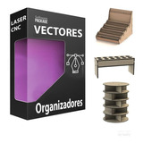 Vectores Premium Organizadores 3d Cnc Corte Láser Co2