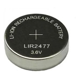 2 Und Bateria Lir 2477 3,6 V 200mah Li-ion Recarregável .