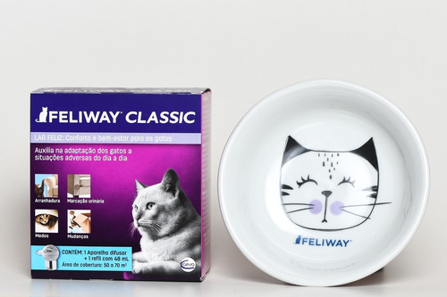 Feliway Classic Difusor E Refil  Para Gatos - Com Brinde