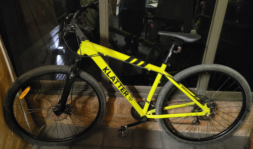 Bicicleta Rodado 29 Mountain Bike Klatter Color Amarillo