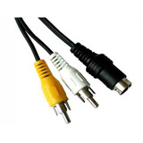 Cable Rca Audio Y Video Para Sega 16 Bits Genesis 2 Y 3