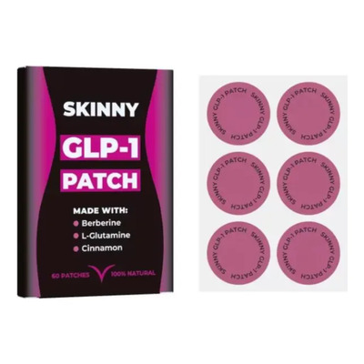 60x Parches Con Ingredientes Naturales,parche Cuidado Glp-1 | MercadoLibre
