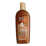 Bronzeador Rayito De Sol Fps 4 Color Emulsão 200g