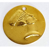 100 Monedas Faraón Oro 17 Mm Confección Danza Arabe Inplamet