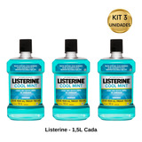 Listerine Cool Mint Enxaguante Antisséptico Bucal C/ Álcool 