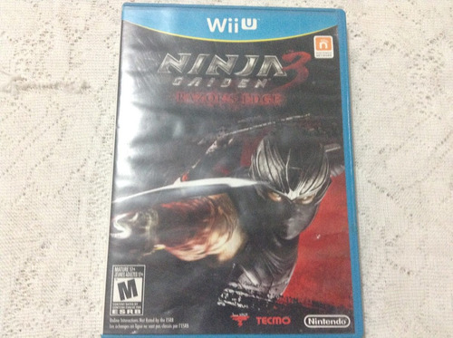 Wii U Ninja Gaiden (no Mario,zelda,smash,need,gta,pikmin)