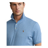 Camiseta Polo Ralph Lauren Hombre Soft Royal Original