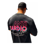 Camiseta Academia Moda Fitness Maromba Anti Cardio Club 