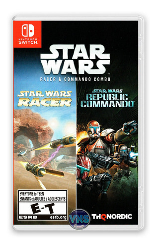 Star Wars Racer & Commando Pack - Switch - Lacrado