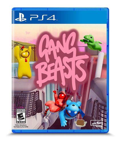 Jogo Gang Beasts Ps4 Midia Fisica