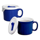 Corningware Pop-ins 20-ozmug Cubierta De Plástico Con Ventil