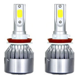 Par Lampada Led C6 72w 6000k 7200 Lumen 9-36v Super Branca