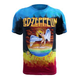 Playera, Led Zeppelin, Rock, Metal G22 Tie Dye