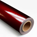 Vinil Automotriz Full Wrap Textura Liquid 1.52x18 Mts Color Metal Dragon Blood Red