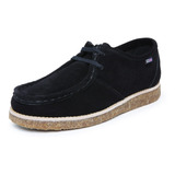 Sapato Cacareco Solado Crepe London Style Original Black