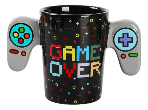 Taza Mug Ceramica Gamer Game Over Control Joystick