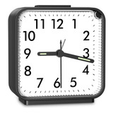 Jxtz Reloj Despertador Analógico, Relojes De Cabecera Alimen