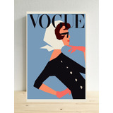 Vogue Pop Art Cuadro Personalizad 20x30cm Decoracion